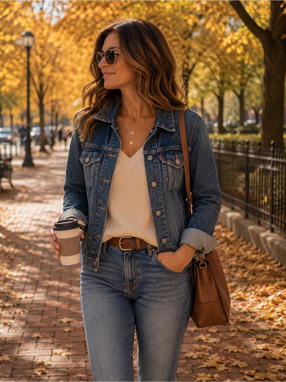 Levis Strauss slightly distressed jean jacket